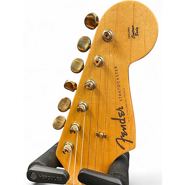 Used Fender 1956 Stratocaster Closet Classic Custom Shop 2 Tone Sunburst Solid Body Electric Guitar