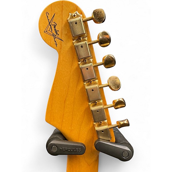 Used Fender 1956 Stratocaster Closet Classic Custom Shop 2 Tone Sunburst Solid Body Electric Guitar