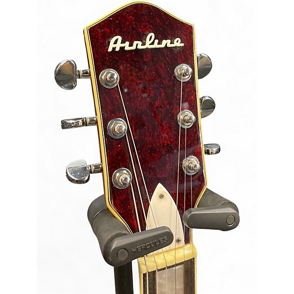 Used Eastwood h78 - Airline 2 Tone Sunburst Hollow Body Electric Guitar