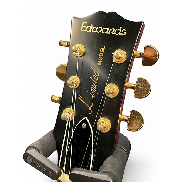 Used Edwards / Esp Jimmy Page LP Sunburst Solid Body Electric Guitar