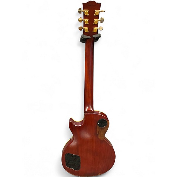 Used Edwards / Esp Jimmy Page LP Sunburst Solid Body Electric Guitar