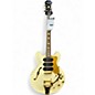 Used Epiphone Riviera Custom P93 Royale Pearl White Hollow Body Electric Guitar thumbnail