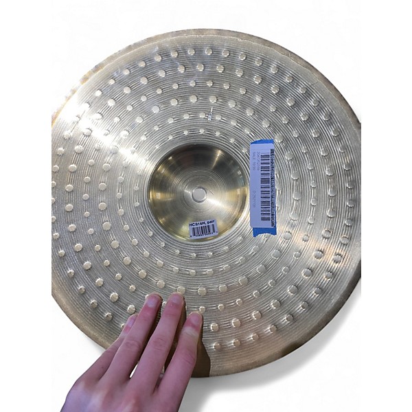 Used MEINL 14in HCS Hi Hat Bottom Cymbal