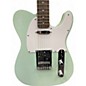 Used Squier SONIC TELECASTER Surf Green Solid Body Electric Guitar
