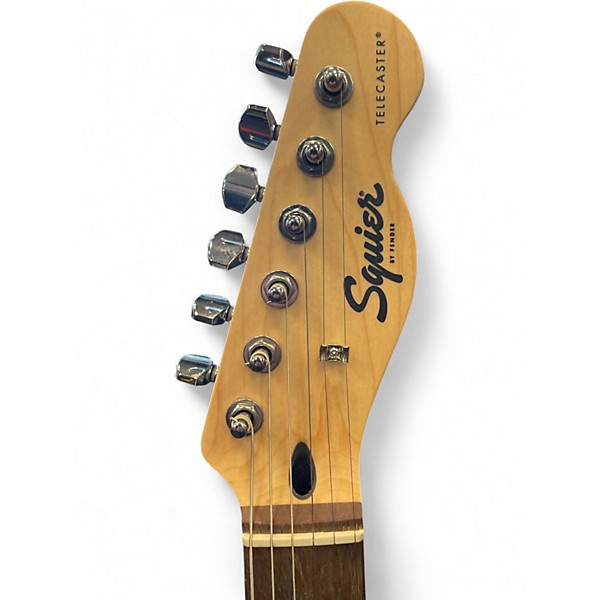 Used Squier SONIC TELECASTER Surf Green Solid Body Electric Guitar