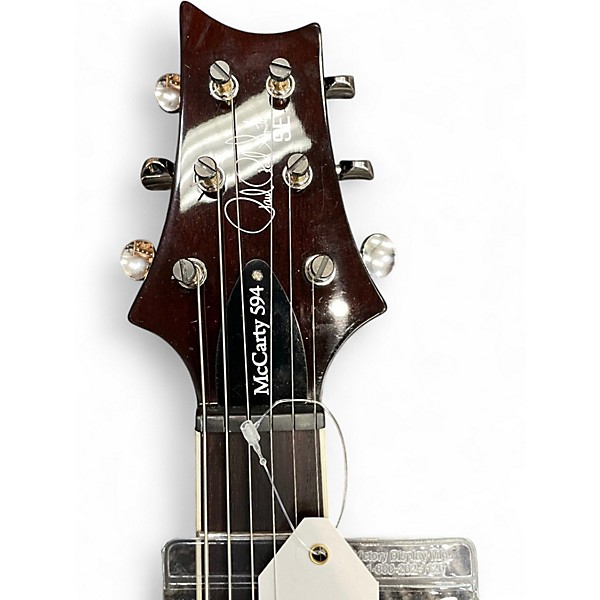 Used PRS SE McCarty 594 Black Amber Solid Body Electric Guitar