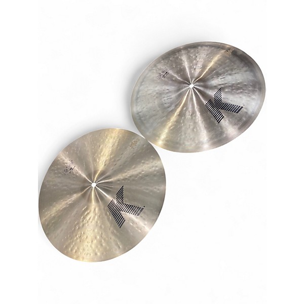 Used Zildjian 16in K Light Hi Hat Pair Cymbal