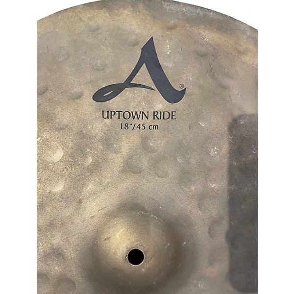 Used Zildjian 18in A Series Uptown Ride Cymbal