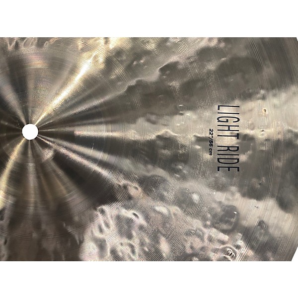 Used Zildjian 22in K Light Ride Cymbal