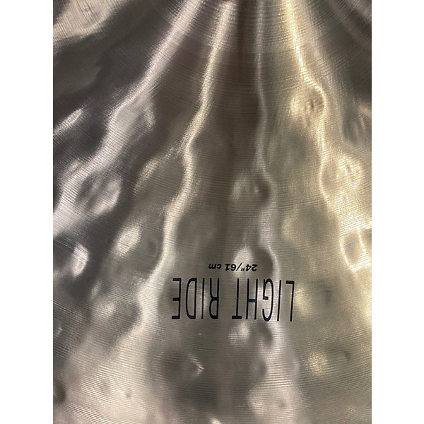 Used Zildjian 24in K Light Ride Cymbal
