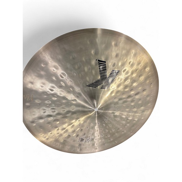 Used Zildjian 24in K Light Ride Cymbal