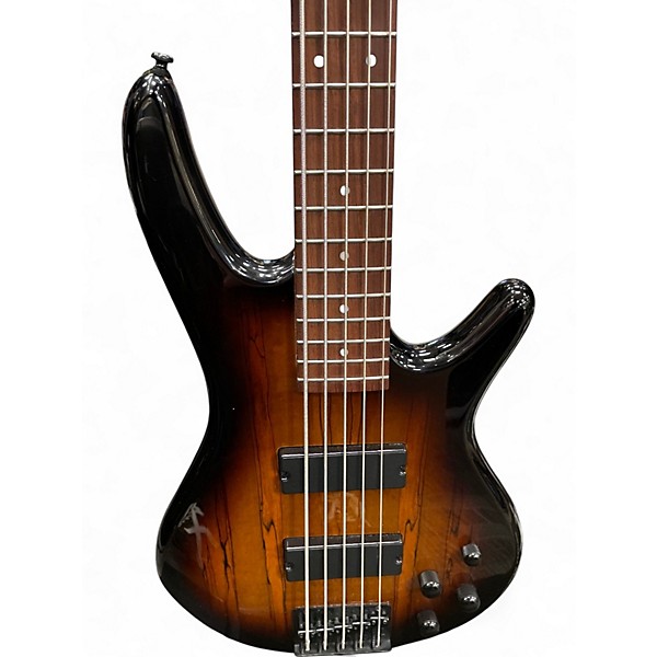 Used Ibanez GSR205SM Sunburst Electric Bass Guitar