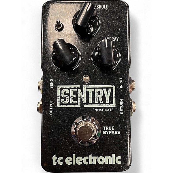 Used TC Electronic Sentry Noise Gate Effect Pedal