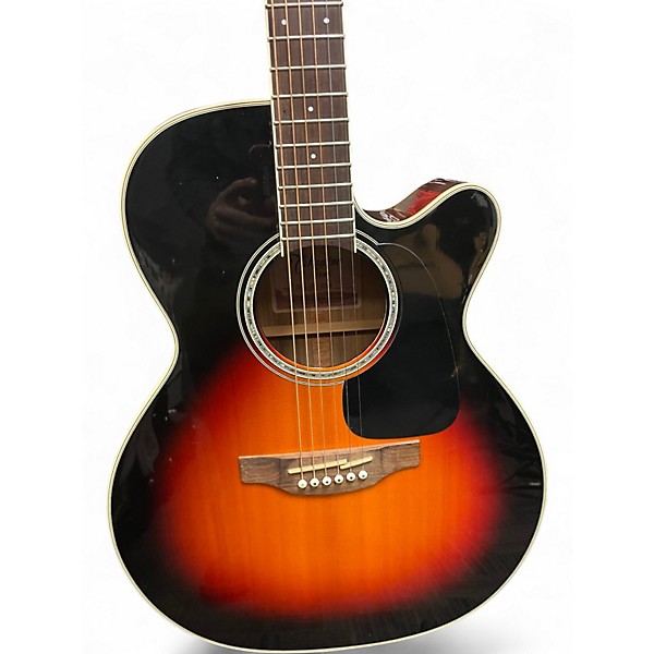 Used Takamine GN51CE 2 Color Sunburst Acoustic Electric Guitar