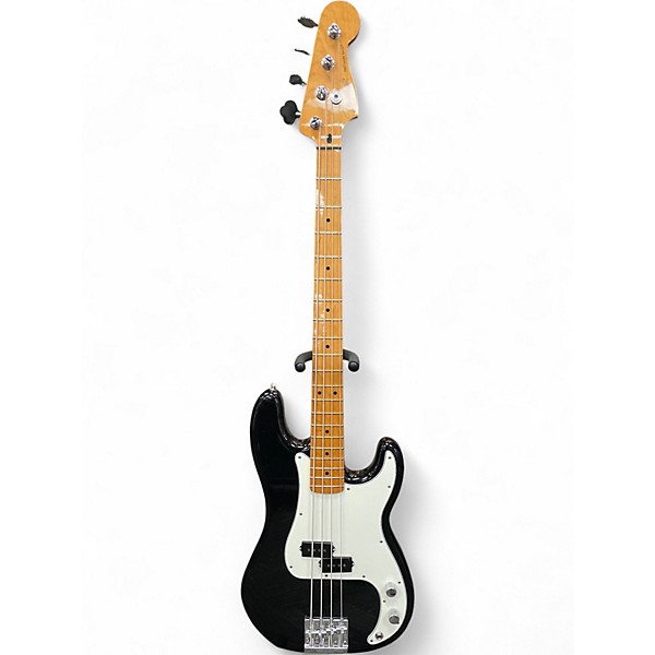 Used Fender Player II Precision (modded) Black Electric Bass Guitar