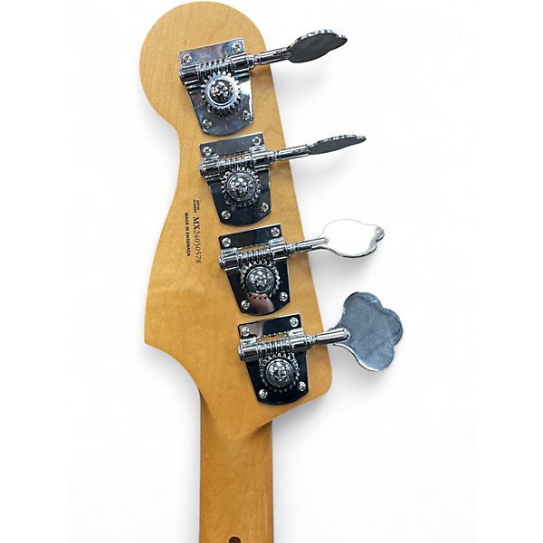 Used Fender Player II Precision (modded) Black Electric Bass Guitar