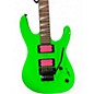 Used Jackson X Series Dinky DK2XR Limited Edition Neon Green Solid Body Electric Guitar