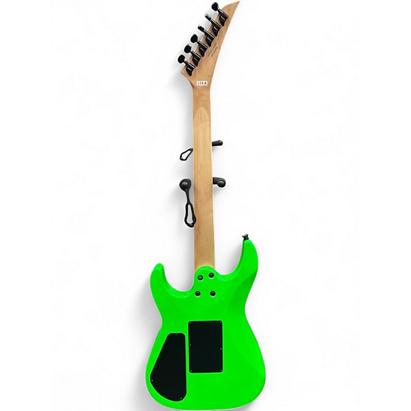 Used Jackson X Series Dinky DK2XR Limited Edition Neon Green Solid Body Electric Guitar
