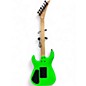 Used Jackson X Series Dinky DK2XR Limited Edition Neon Green Solid Body Electric Guitar
