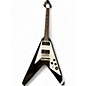 Used Epiphone Kirk Hammett 1979 Flying V Black Solid Body Electric Guitar thumbnail