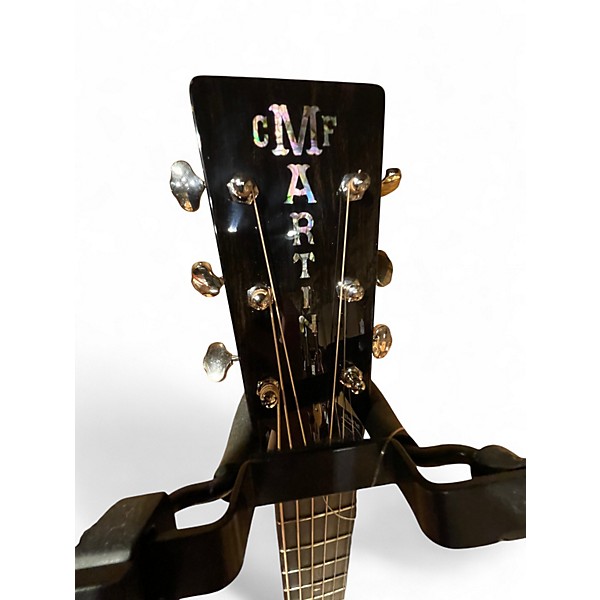 Used Martin CUSTOM SHOP DREAD 28 Black Acoustic Electric Guitar