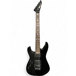 Used Ltd LTD KH602 Kirk Hammett Signature LEFT HANDED Black Solid Body Electric Guitar
