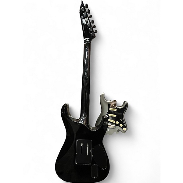 Used Ltd LTD KH602 Kirk Hammett Signature LEFT HANDED Black Solid Body Electric Guitar