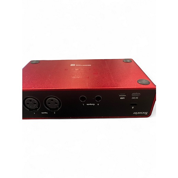 Used Focusrite Scarlett 2i2 Audio Interface