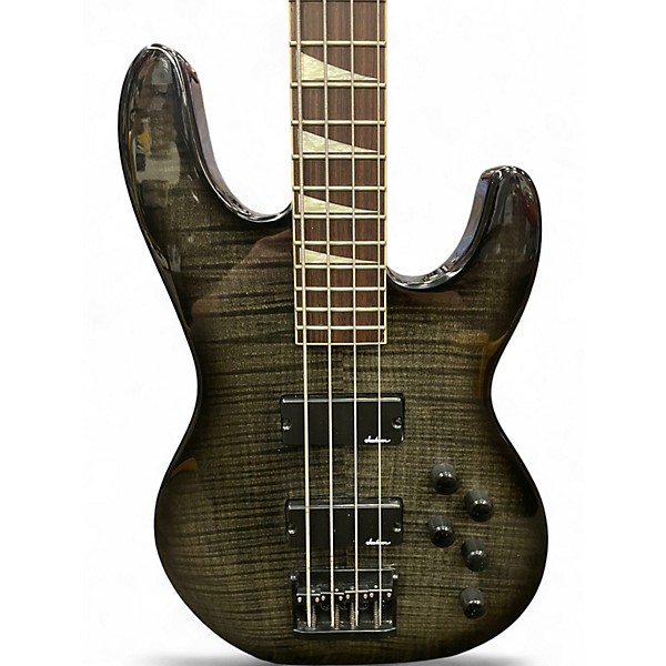 Used Jackson X SERIES CONCERT Trans Black Electric Bass Guitar