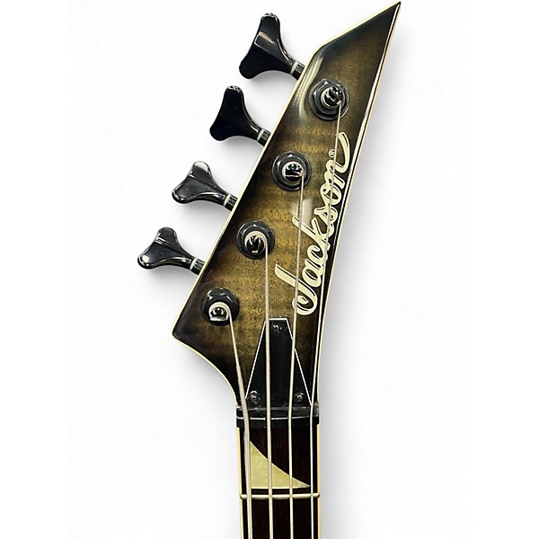 Used Jackson X SERIES CONCERT Trans Black Electric Bass Guitar