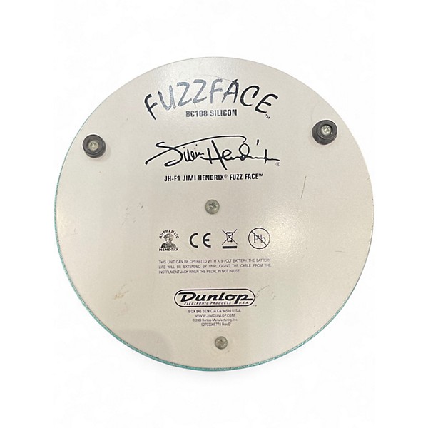 Used Dunlop JHF1 Jimi Hendrix Signature Fuzz Face Effect Pedal