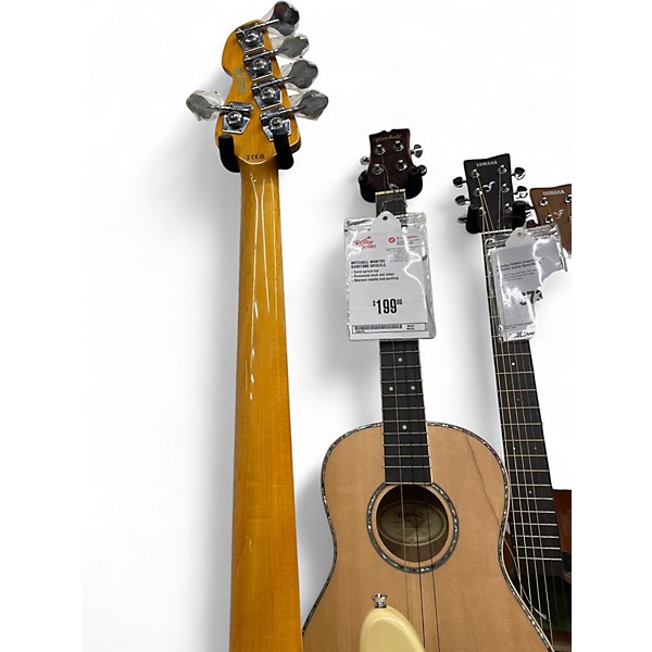 Used Markbass GV5 Vintage Yellow Electric Bass Guitar