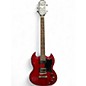 Used Epiphone SG TRIBUTE Cherry Solid Body Electric Guitar thumbnail