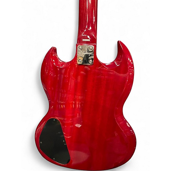 Used Epiphone SG TRIBUTE Cherry Solid Body Electric Guitar