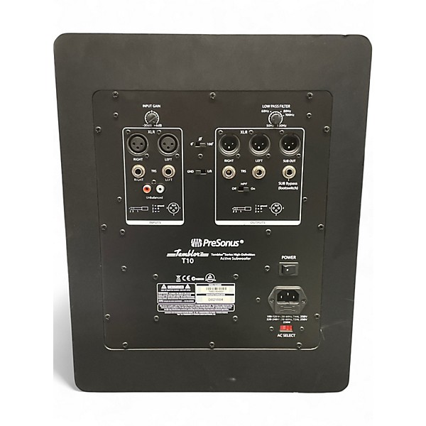 Used PreSonus Temblor T10 Subwoofer
