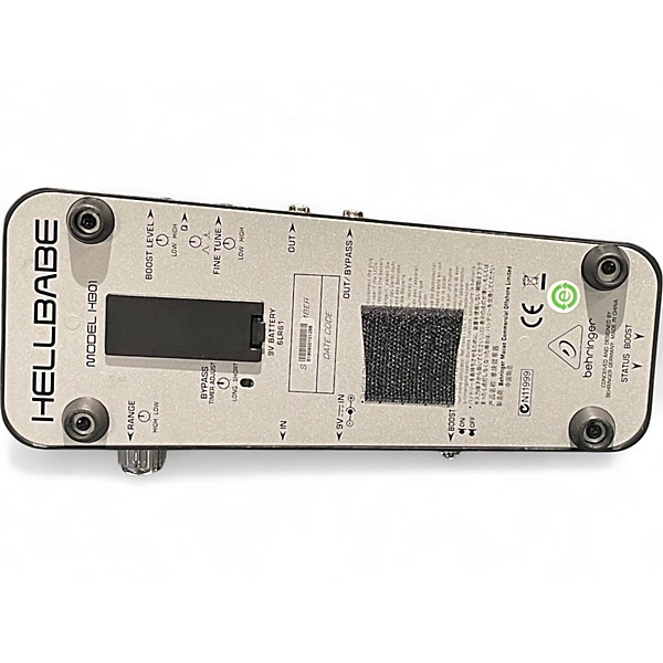 Used Behringer HB01 Hellbabe Optical Wah Effect Pedal