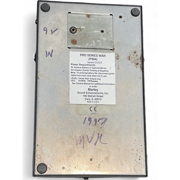 Used Morley PRO SERIES WAH Effect Pedal