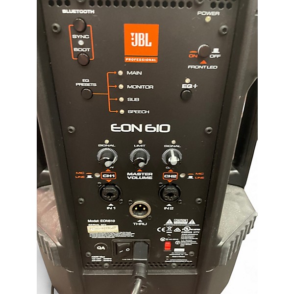 Used JBL EON 610 Powered Speaker