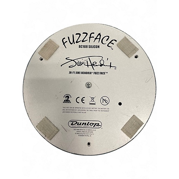 Used Dunlop FFM3 Jimi Hendrix Fuzz Face Effect Pedal