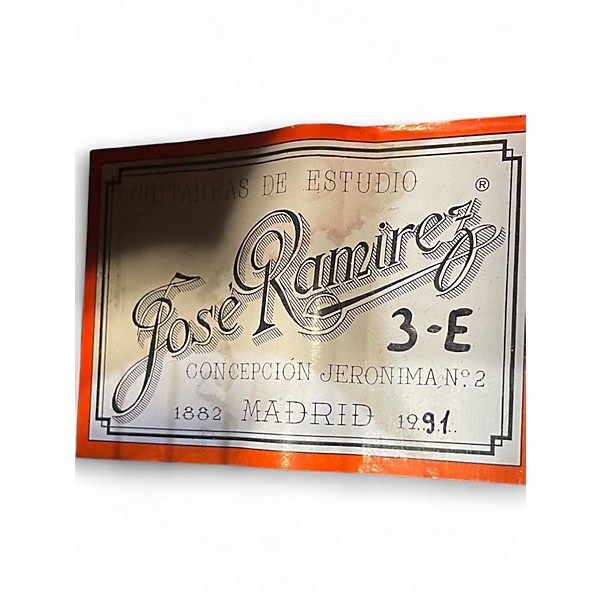 Vintage 1991 Jose Ramirez 3-E CEDAR Classical Acoustic Guitar