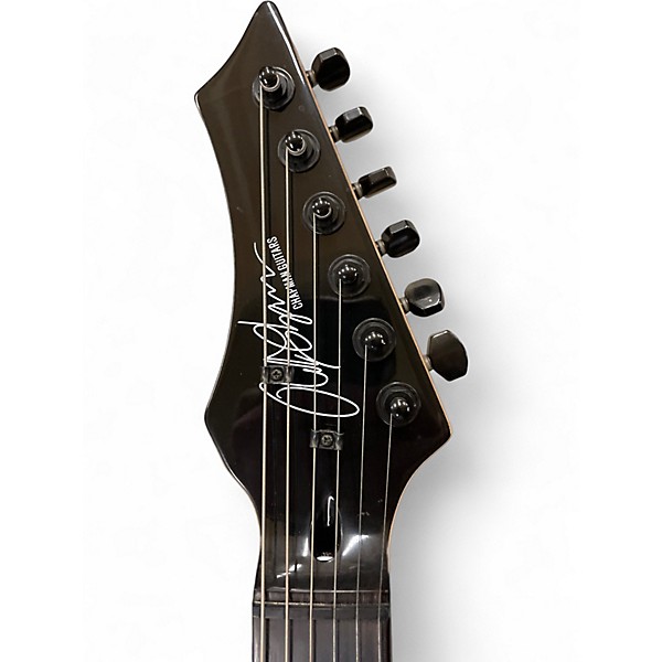 Used Chapman Ghost Fret Red to Black Fade Solid Body Electric Guitar