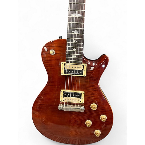 Used PRS 245 SE Amber Solid Body Electric Guitar