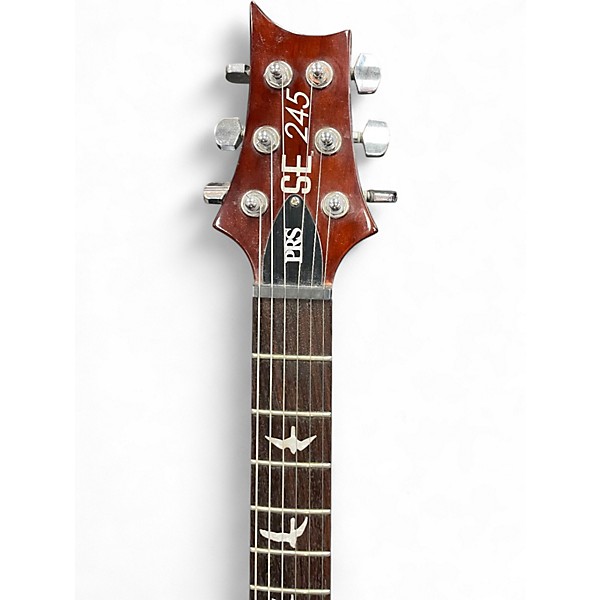 Used PRS 245 SE Amber Solid Body Electric Guitar