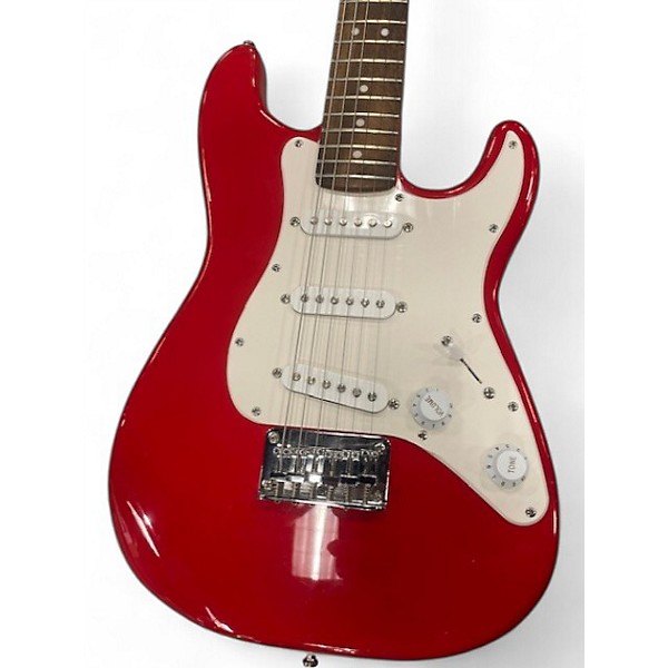 Used Squier Mini Affinity Stratocaster Dakota Red Electric Guitar
