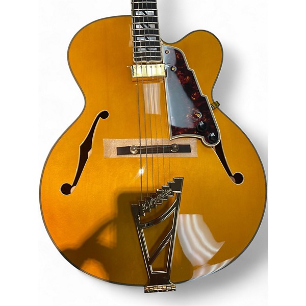 Used D'Angelico EXL-1 Amber Hollow Body Electric Guitar