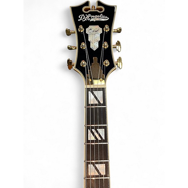 Used D'Angelico EXL-1 Amber Hollow Body Electric Guitar