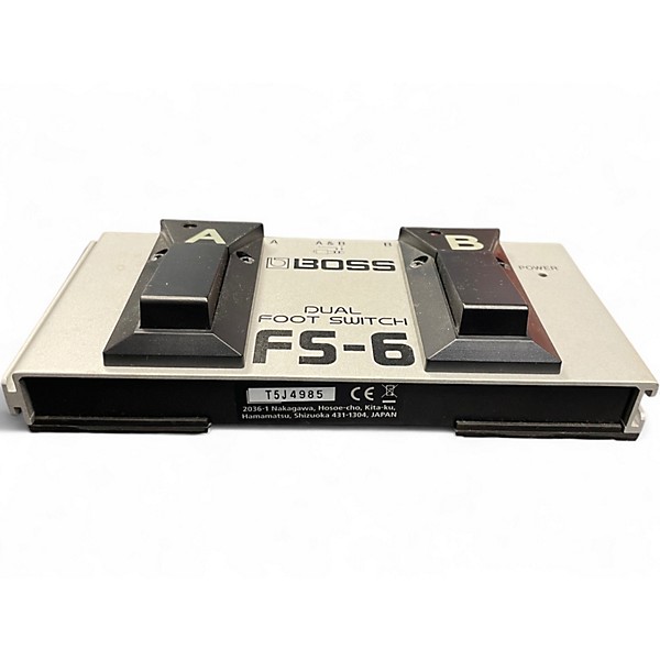 Used BOSS FS6 Dual Footswitch Sustain Pedal