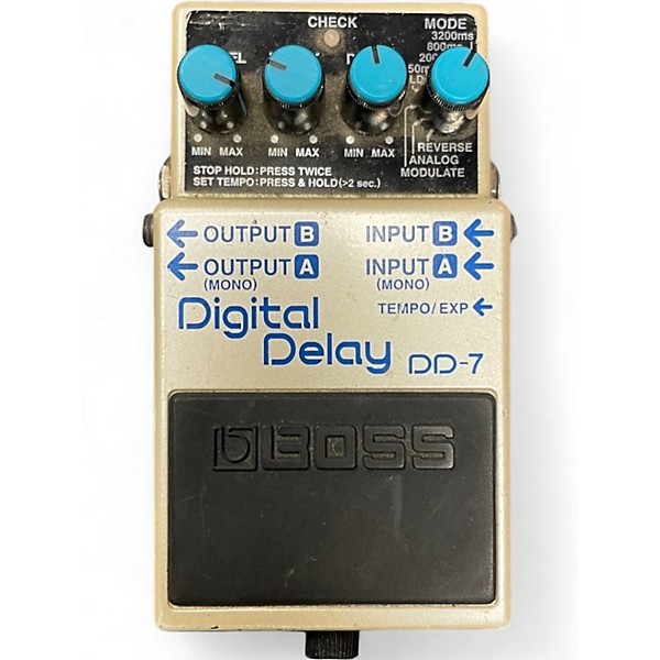 Used 2010s BOSS DD7 Digital Delay Effect Pedal