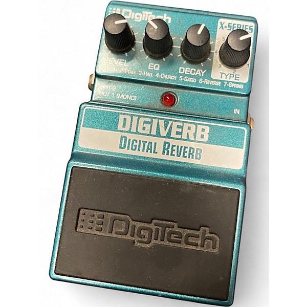 Used DigiTech DigiVerb Effect Pedal