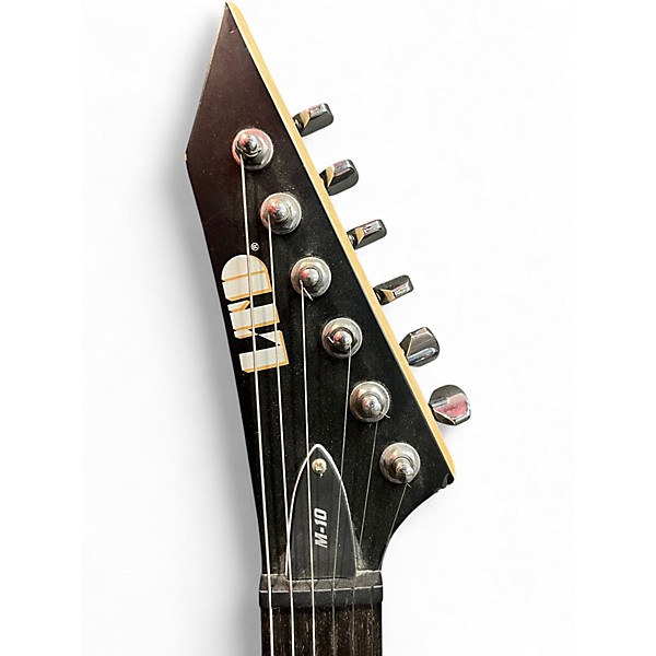 Used ESP M10 Flat Black Solid Body Electric Guitar